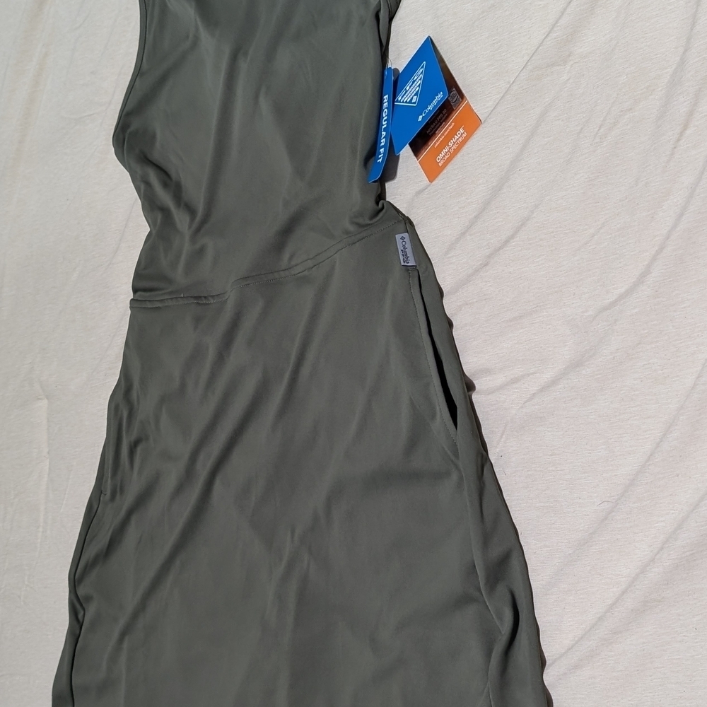 Columbia Green Athletic Sundress Sleeveless Scoop Neck Mini - Picture 11 of 16